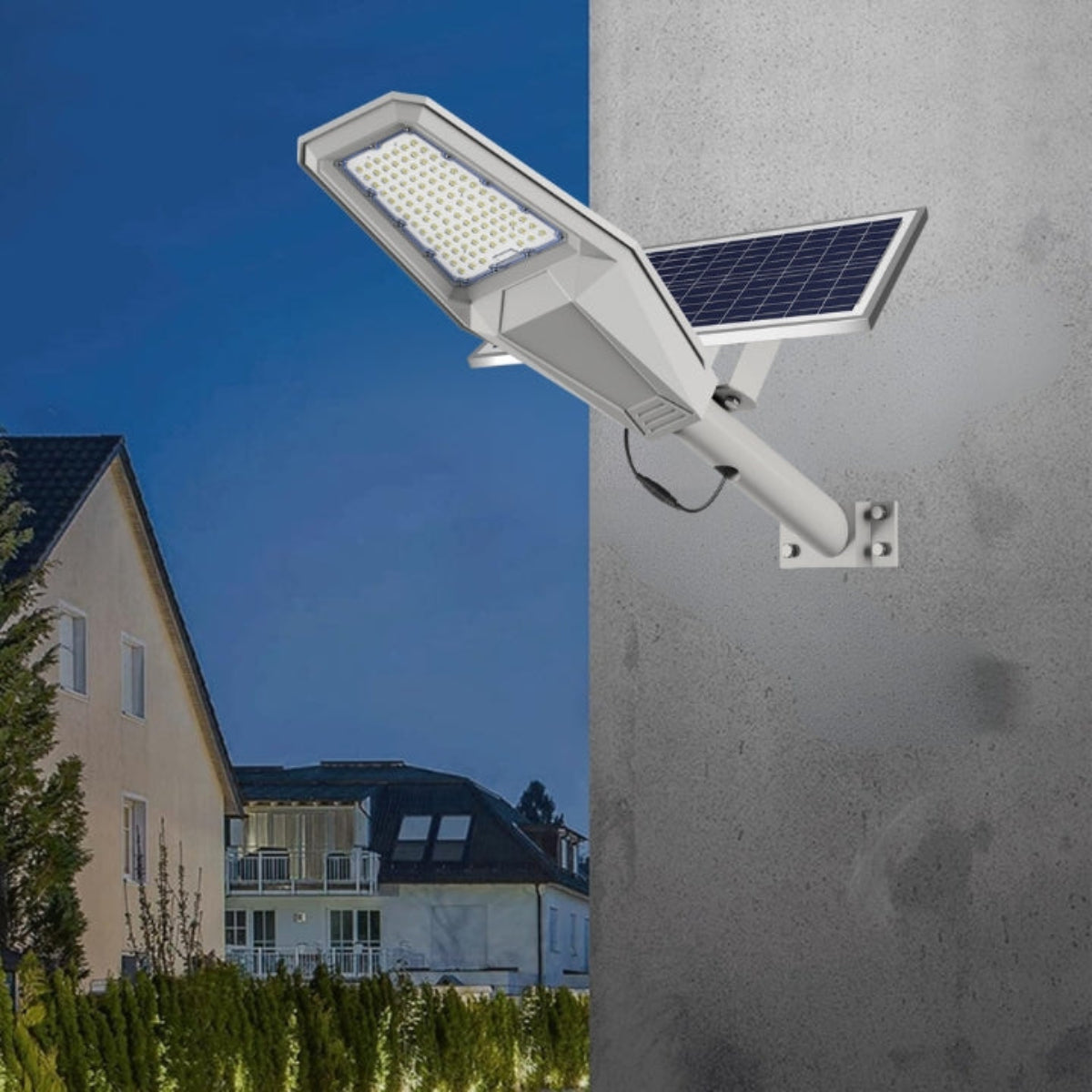 Lámpara Solar Con Panel Solar Monocristalino y Batería LiFePO4 para Iluminación Exterior Eficiente y Duradera- 200W / 600W / 1000W