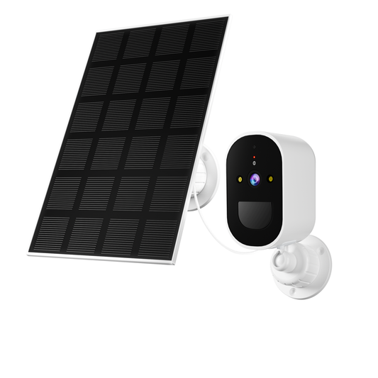 Cámara de Vigilancia Solar de Bajo Consumo para Seguridad, Sensor 2MP, Visión Nocturna, H.265AI, Detección PIR, Audio Bidireccional, Almacenamiento en la Nube, Conectividad Wi-Fi, Resistencia a Altas Temperaturas