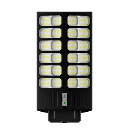 Lámpara Solar LED de Alta Potencia – Con Panel Solar Policristalino, Batería LiFePO4 y Sensores Inteligentes para Iluminación Exterior Eficiente – 2000W / 2400W