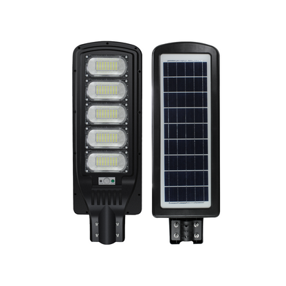 Farola Solar LED Con Sensor de Movimiento y Batería LiFePO4 para Iluminación Exterior Eficiente y Sostenible - 150W / 200W / 250W / 300W
